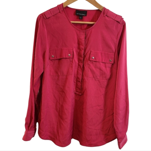 Cynthia Rowley Tops - Cynthia Rowley Long Sleeve Blouse